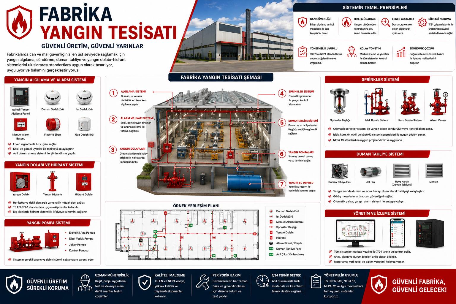 Fabrika Yangın Tesisatı