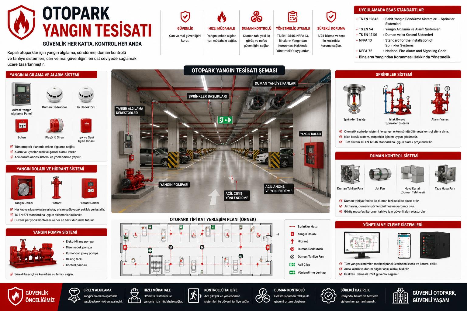 Otopark Yangın Tesisatı
