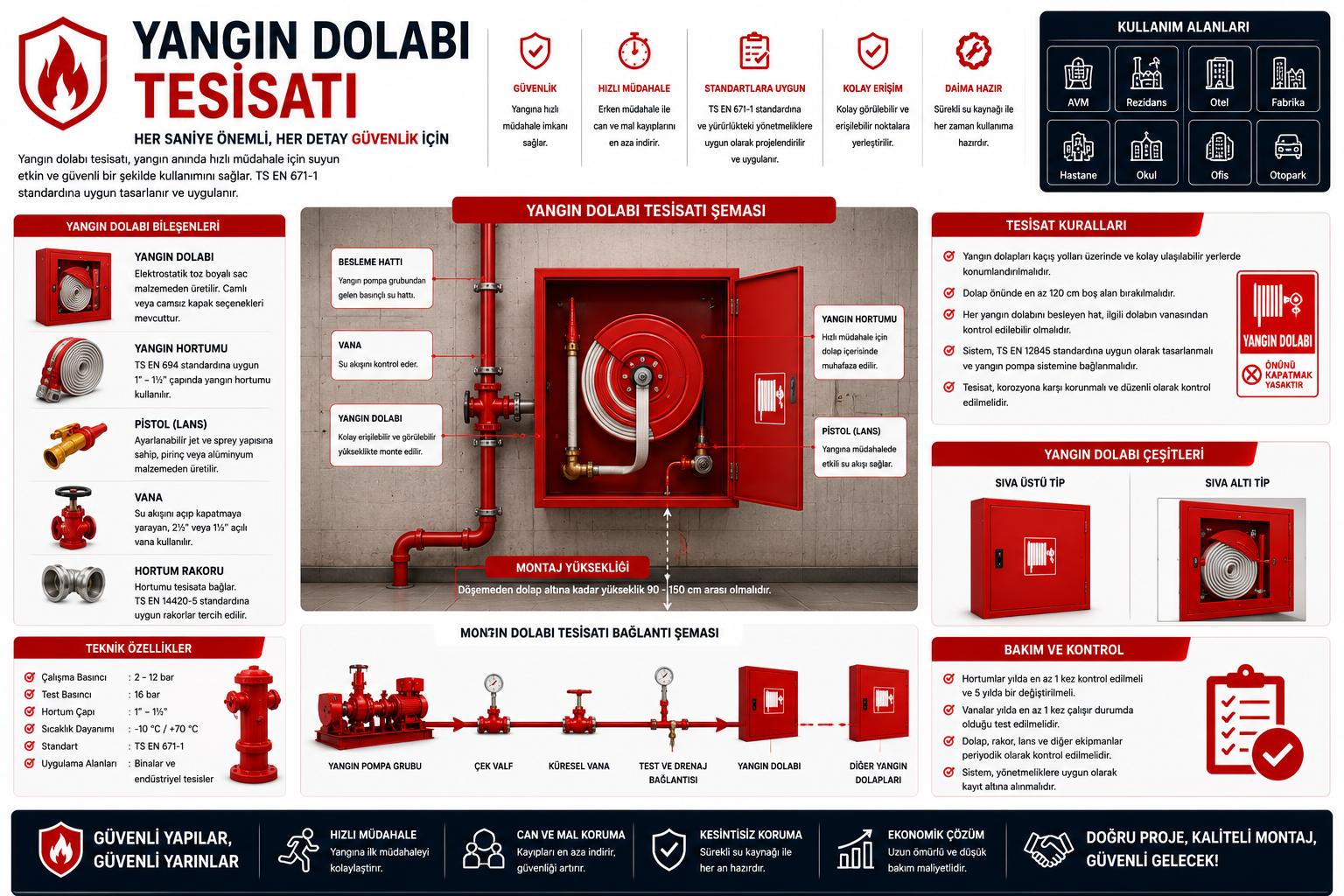 Yangın Dolabı Tesisatı