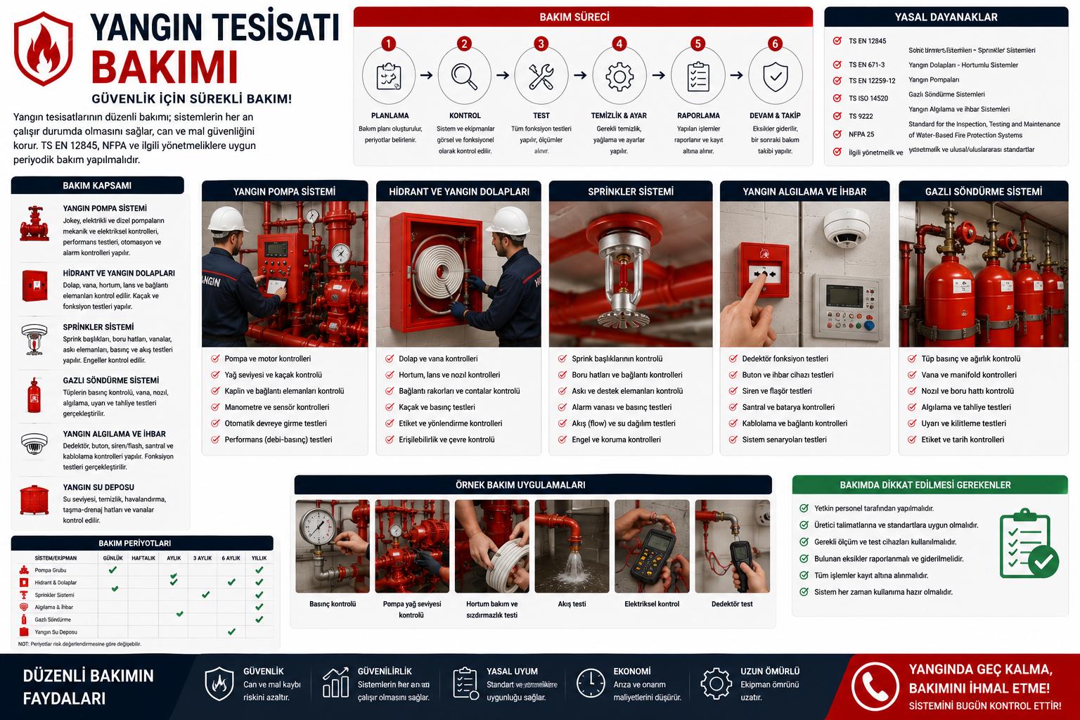 Yangın Tesisatı Bakımı